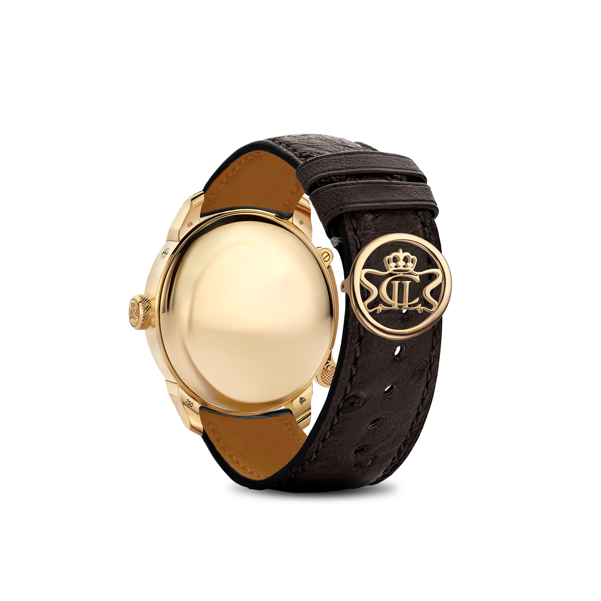 Lebeau Courally Le Tourbillon Rosé goud silver dial — luxe horloge