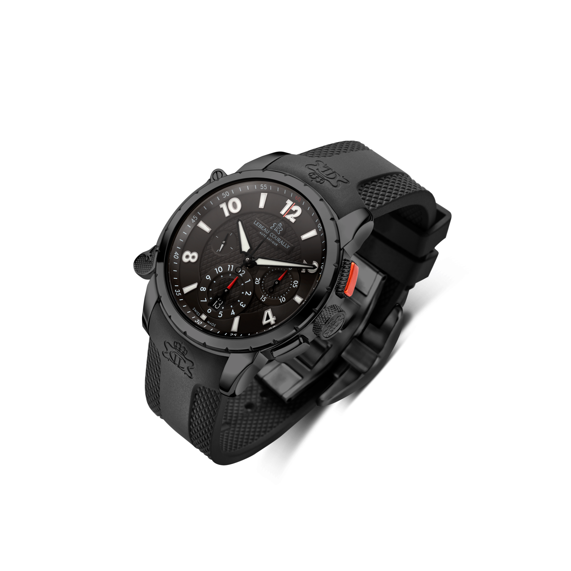 Lebeau Courally Le Baron DLC — luxe horloge, Automatisch DLC