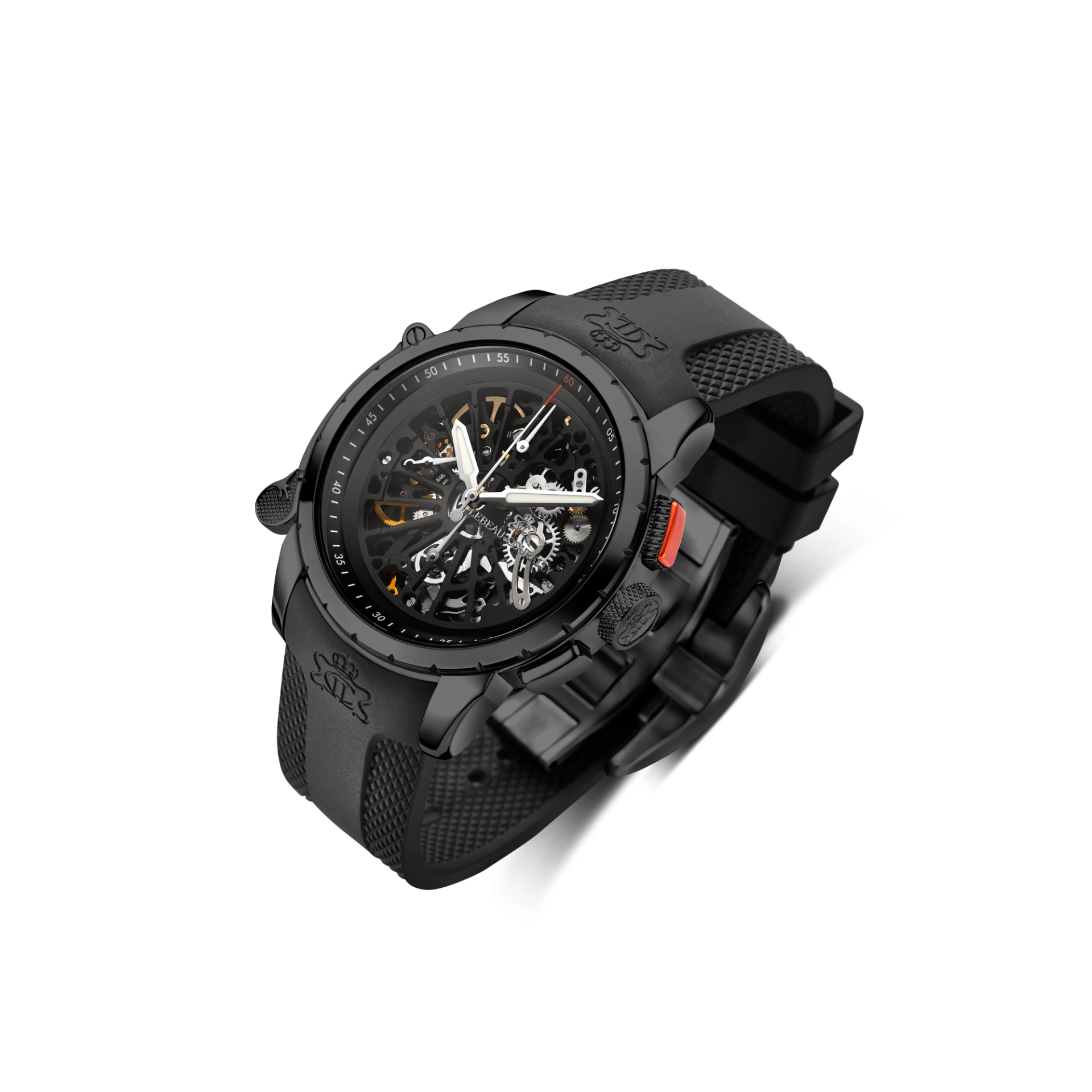 Lebeau Courally Le Baron DLC DLC Squelette — luxe horloge