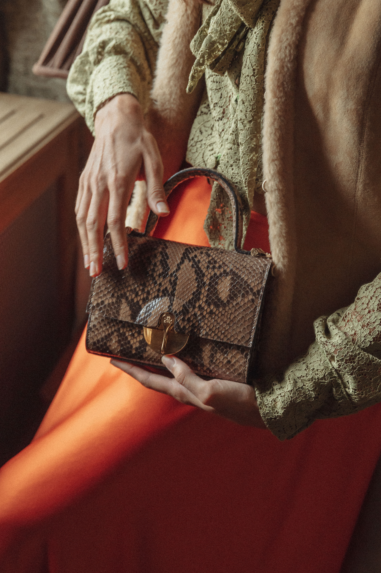 Lebeau Courally Le Petit Secret — luxe handtas editoriaal 3