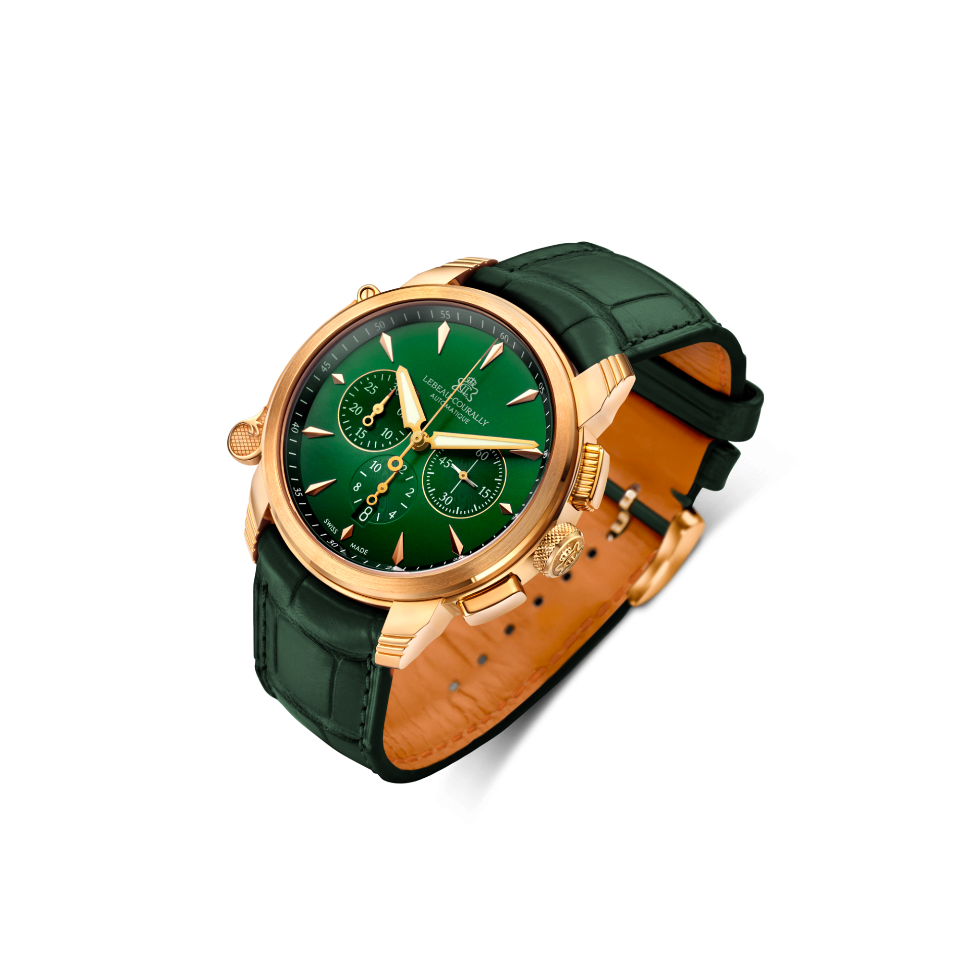 Lebeau Courally L'Archiduc Nature La Forêt — luxe horloge