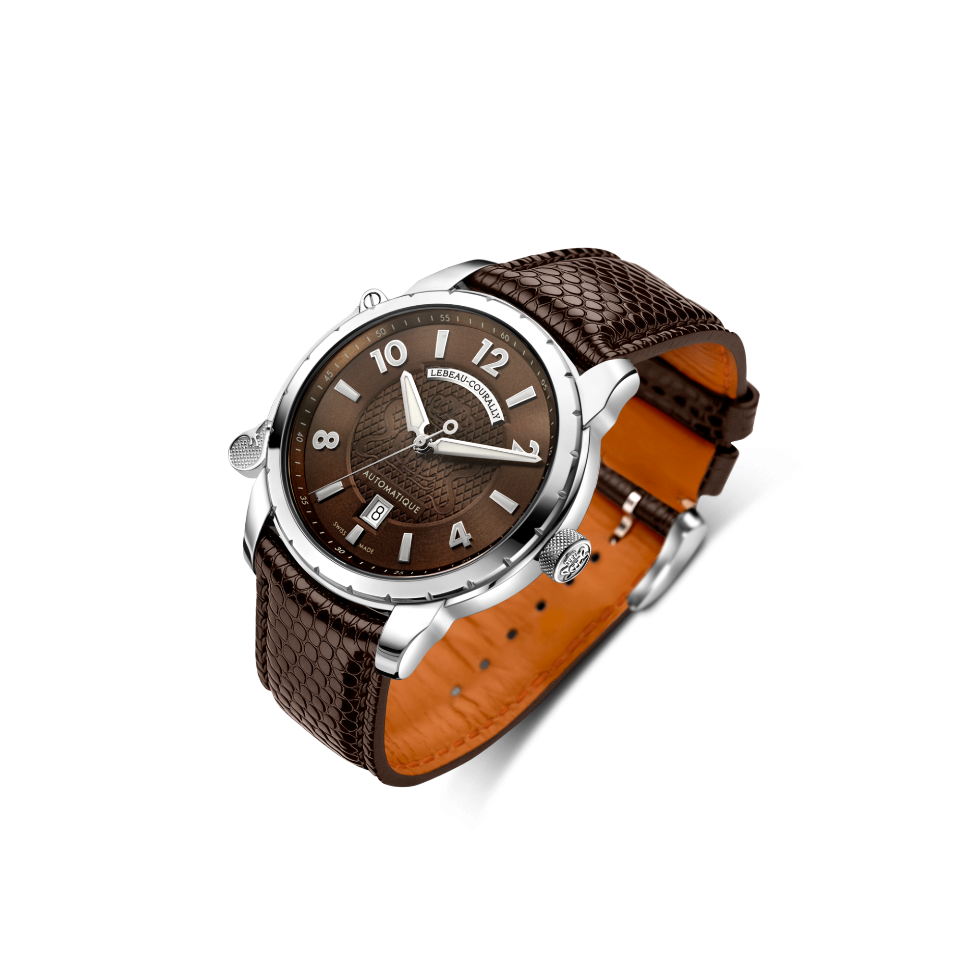 Lebeau Courally Le Dauphin 43 mm Standaard — luxe horloge