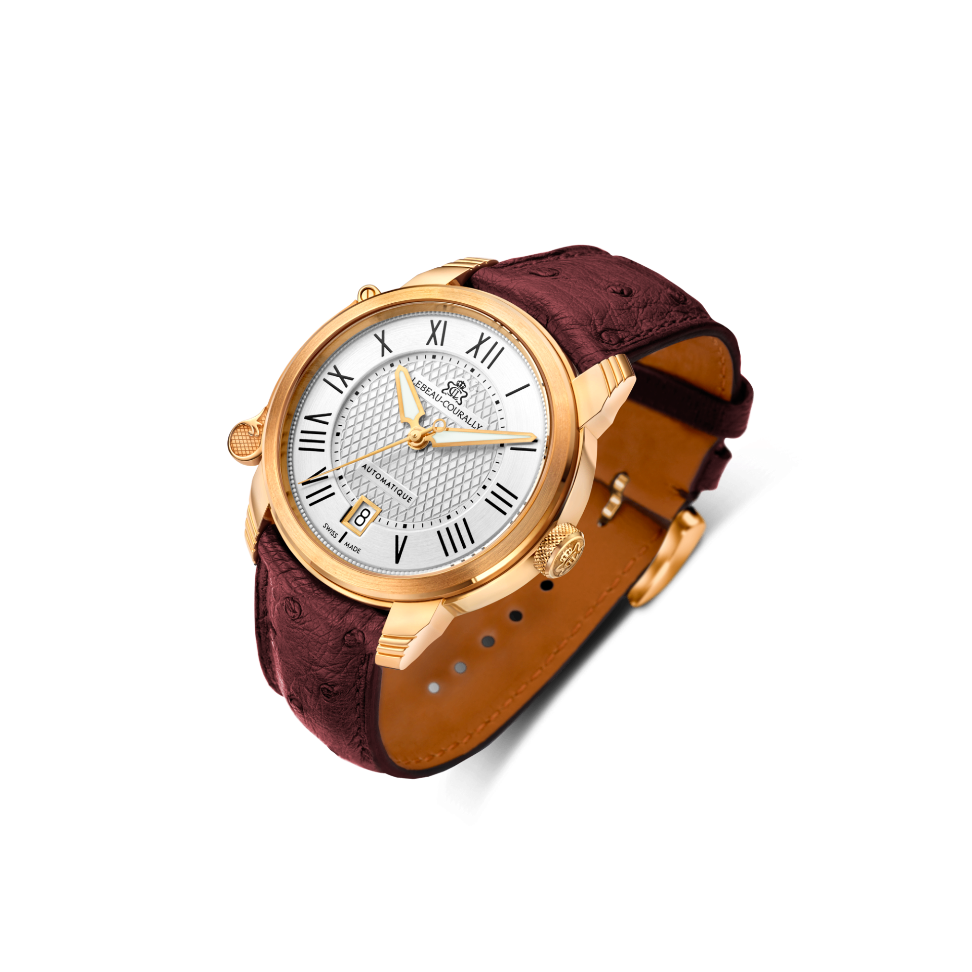 Lebeau Courally Le Marquis 43 mm — luxe horloge, Eeuwigdurende kalender