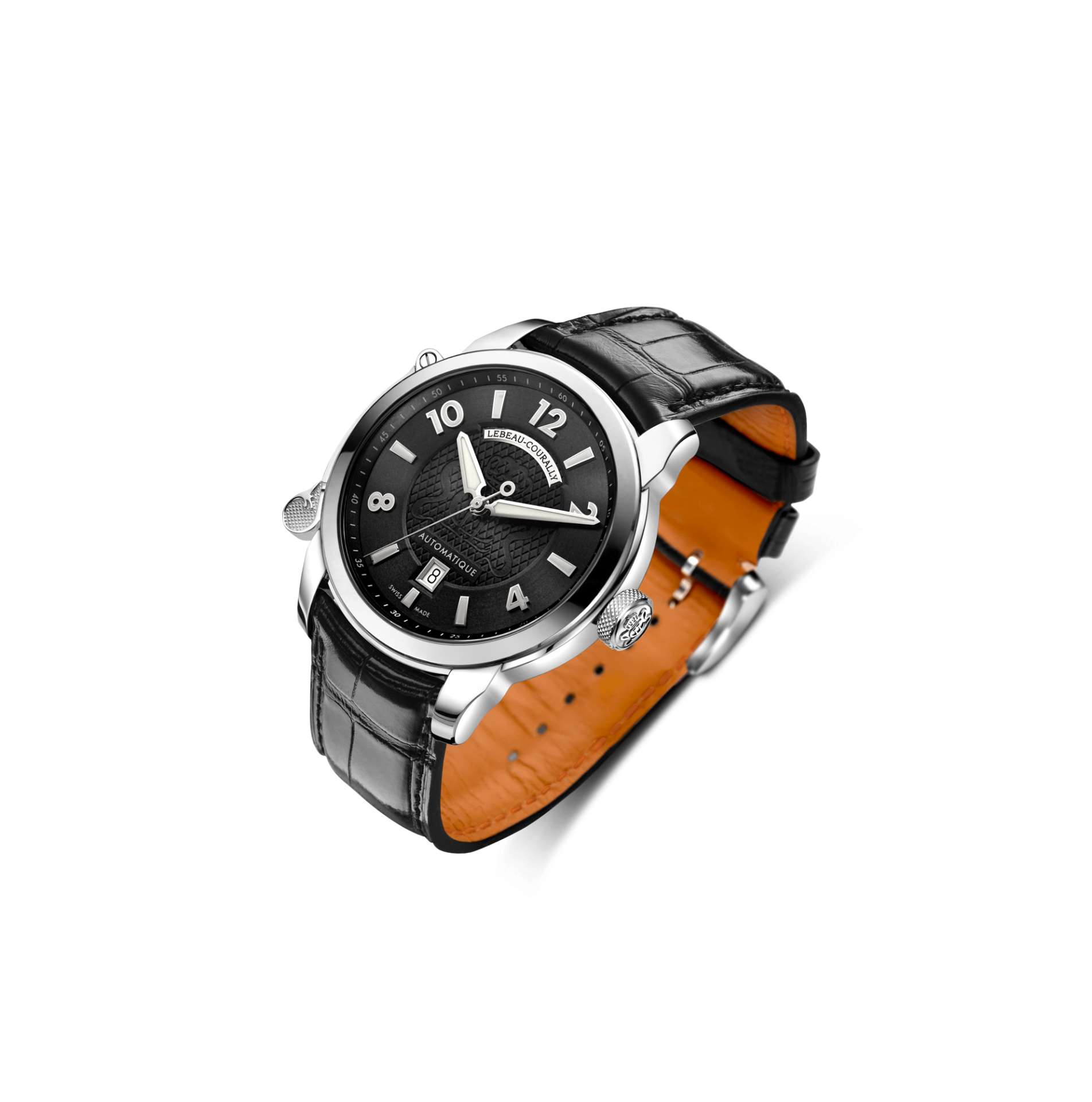 Lebeau Courally Le Dauphin 38 mm Standaard — luxe horloge