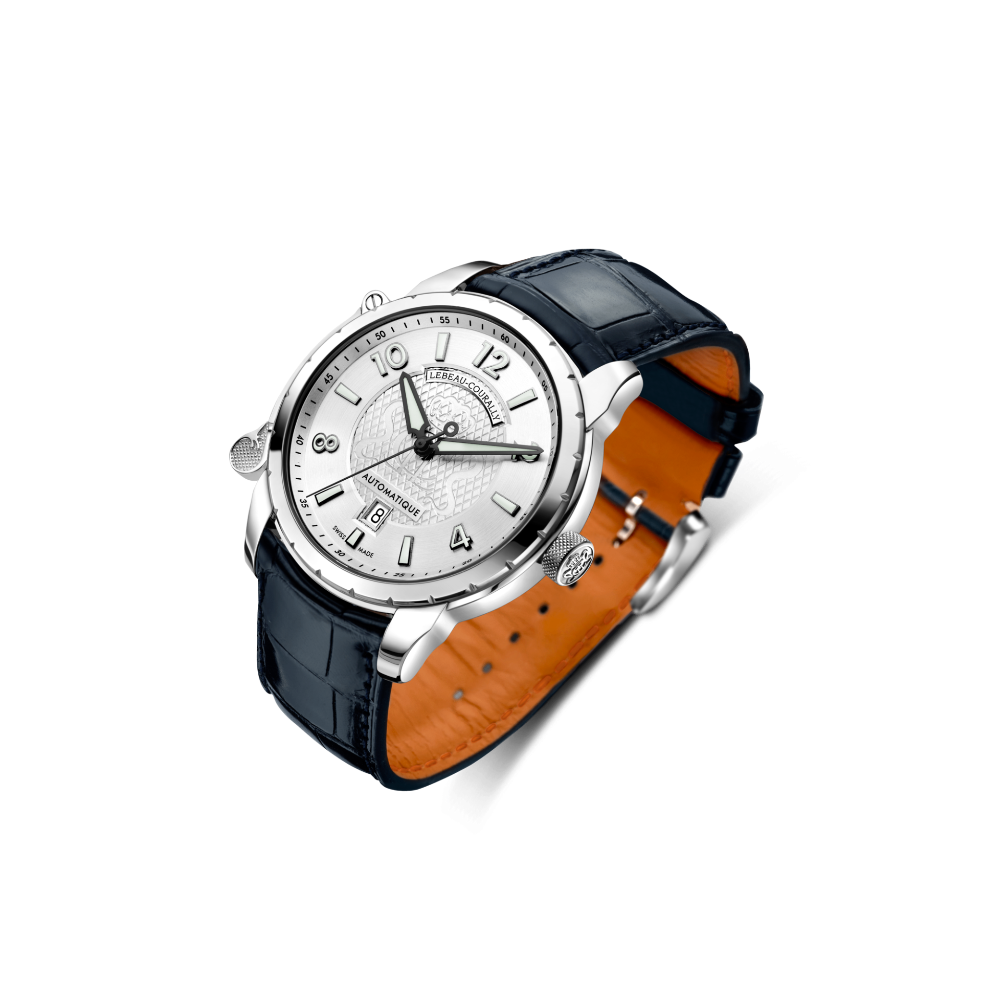 Lebeau Courally Le Dauphin 43 mm Standaard — luxe horloge